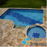 construção de piscina elevada Cananéia