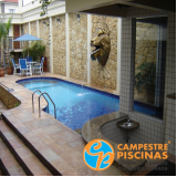 construção de piscina em clube Cananéia