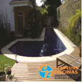 empresa para construção de piscina com borda infinita Cajamar