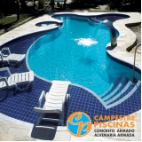 empresa para construção de piscina em clube Parque Colonial
