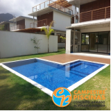 onde encontro piscina de concreto com cascata para recreação Chora Menino