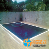 pedras para piscina branca Itobi