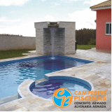 piscina alvenaria estrutural e concreto armado valor Parque São Rafael
