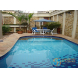piscina de alvenaria armada com prainha orçar Campo Grande