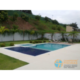 piscina de alvenaria armada estrutural Cesário Lange
