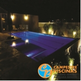 piscina de alvenaria com azulejo Suzano