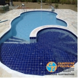 piscina de alvenaria com deck preço Araçatuba