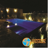 piscina de alvenaria com escada São José do Rio Pardo