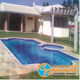 piscina de alvenaria com hidro Vila Romana