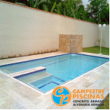 piscina de alvenaria concreto armado Vale do Paraíba