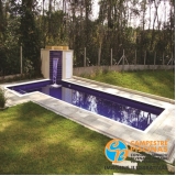 piscina de alvenaria no terraço preço Cajamar