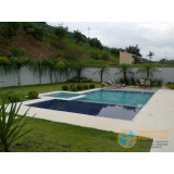 piscina de alvenaria pequena suspensa valor Vila Dalila