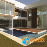 piscina de concreto com deck preço Guaianases