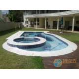 piscina de concreto com sauna preço Igaratá