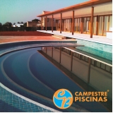 piscina de vinil com borda infinita preço Vila Dalila