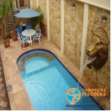 piscina de vinil com deck preço ABC