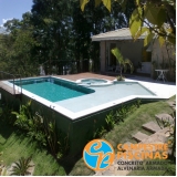 piscina de vinil para clubes Santa Cruz das Palmeiras