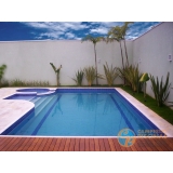 piscina em concreto e alvenaria São José do Barreiro