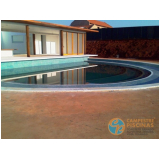 piscina vinil com prainha Rafard