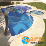 piso para piscina amadeirado Cerquilho