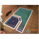 projeto de piscina pequena orçamento Cunha