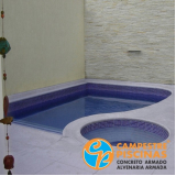 projeto piscina com hidro Macatuba