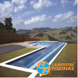 revestimento de piscina moderno Taquarivaí