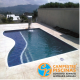 revestimento para piscina área externa Campo Limpo