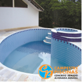 serviço de acabamento externo para piscinas Santos