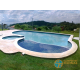 venda de piscina de alvenaria armada no terraço Caraguatatuba