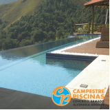 venda de piscina para sitio orçamento Guararema